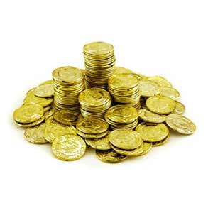 gold coins