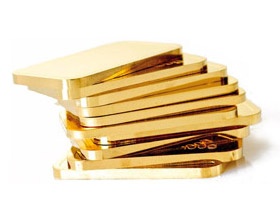gold bullion stack