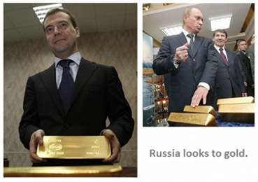 Putin and gold