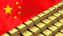 china and gold