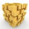 pile of gold blocks