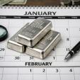 silver into February