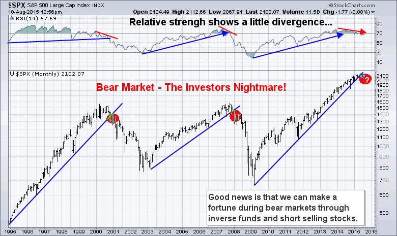 SPX Bear Market Chart